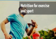 Nutrition for exercise and sport online