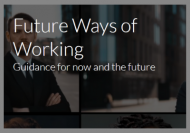 COVID-19 Ways of Working