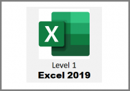 Excel 2019 - Level 1 - Online Course