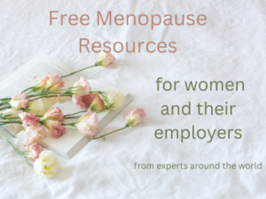 Free Menopause Resources for women and their employers