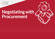 Negotiating with Procurement
