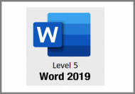 Word 2019 - Level 5 - Online Course