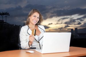 Mandy was so happy working from her garden, she failed to notice the dark clouds above