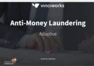 Anti-money laundering adaptive online course