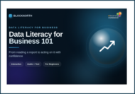 Data Literacy for Business 101 online course
