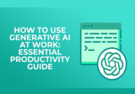 How to Use Generative AI at Work online course