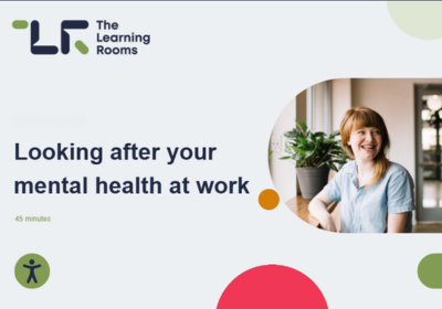 Looking after your mental health at work