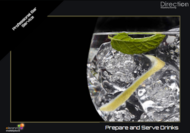 Prepare and Serve Drinks online course