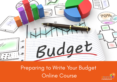 Preparing to write your budget online course for financial literacy