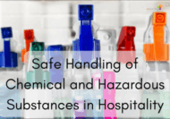 Safe Handling of Chemical and Hazardous Substances in Hospitality online course