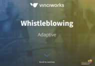 Whistle Blowing Adaptive online course