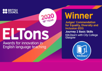 ELTon Award Winner 2020_Journey2Basics